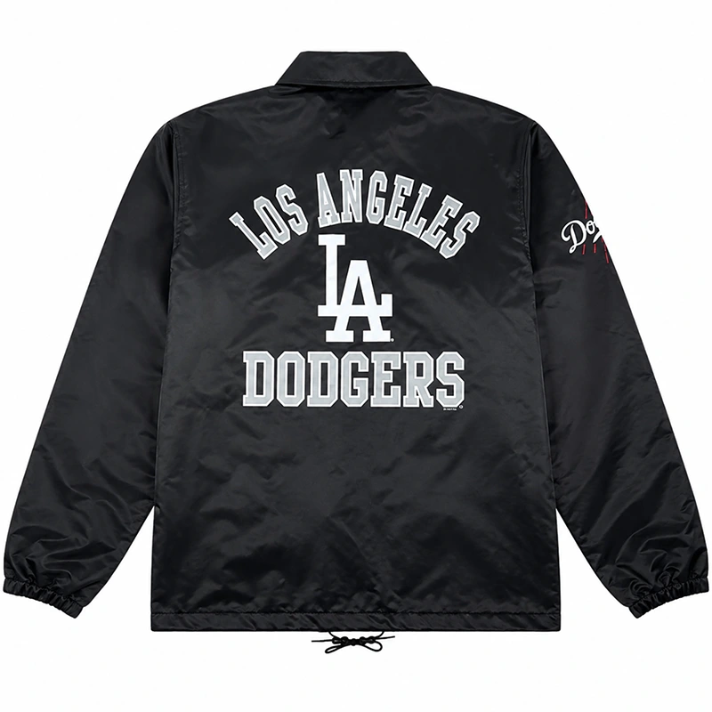 LA Dodgers Starter Cube's Coach Black Jacket - Image 2