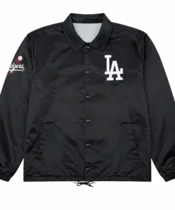 LA Dodgers Starter Cube's Coach Black Jacket