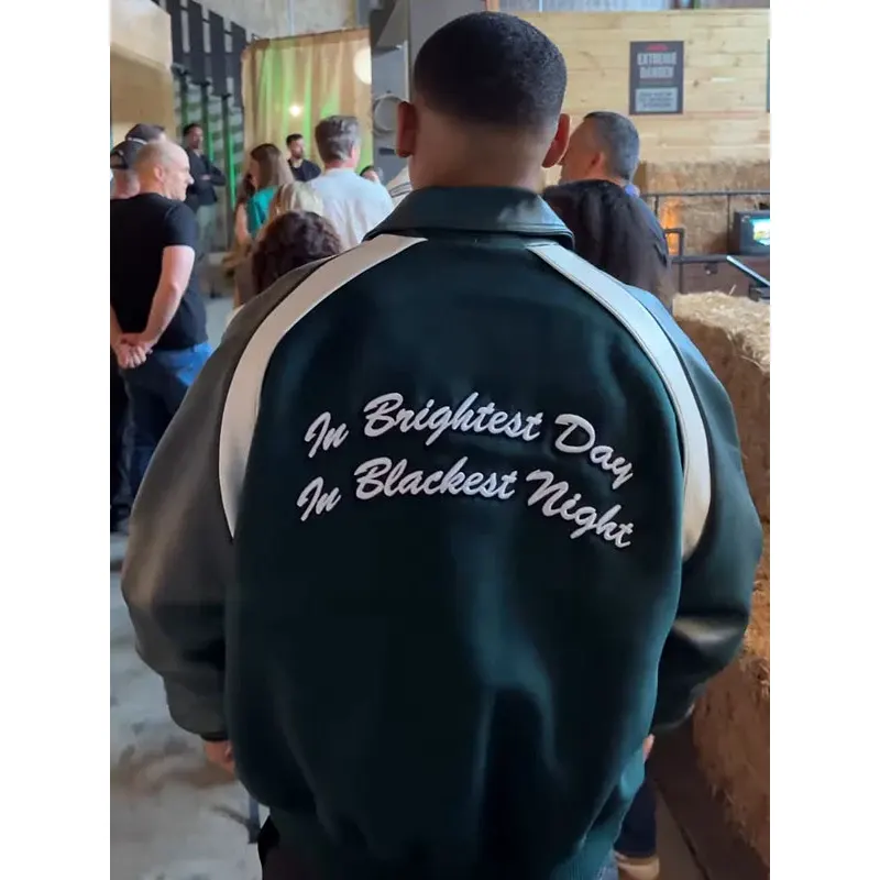 Lanterns 2026 John Stewart Green Varsity Jacket - Image 4