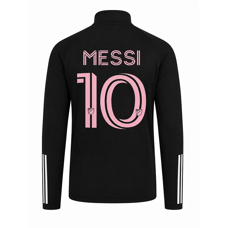 Lionel Messi Inter Miami Anthem Black Jacket - Image 2