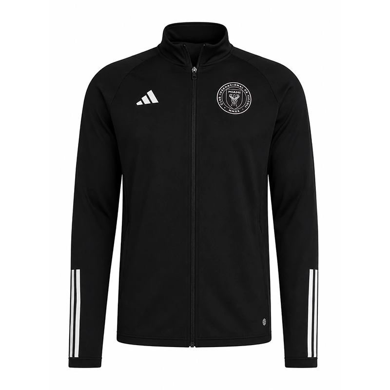 Lionel Messi Inter Miami Anthem Black Jacket