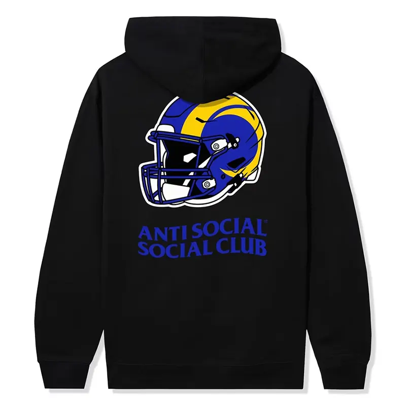 Los Angeles Rams AntiSocialSocialClub x NFL Impact Hoodie - Image 2