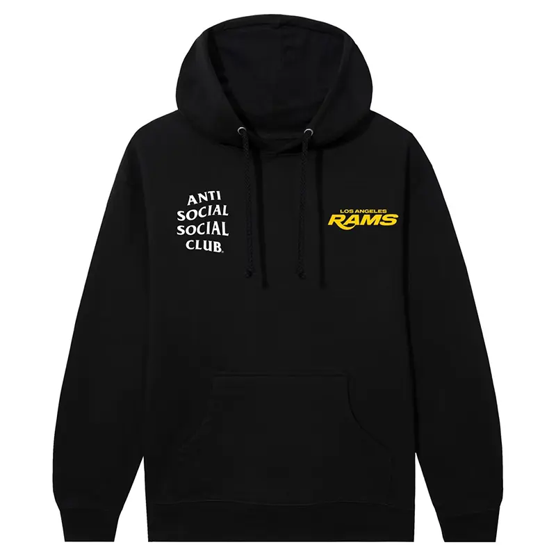 Los Angeles Rams AntiSocialSocialClub x NFL Snap Hoodie - Image 2