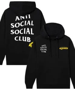 Los Angeles Rams AntiSocialSocialClub x NFL Snap Hoodie