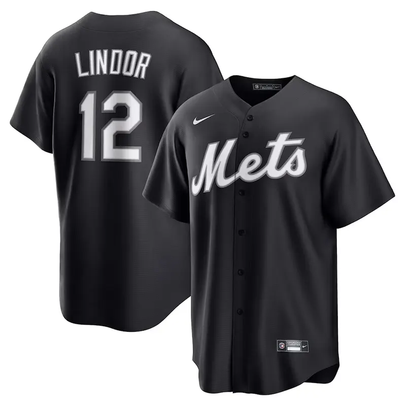 MLB Mens New York Mets Francisco Lindor Nike Player Jersey