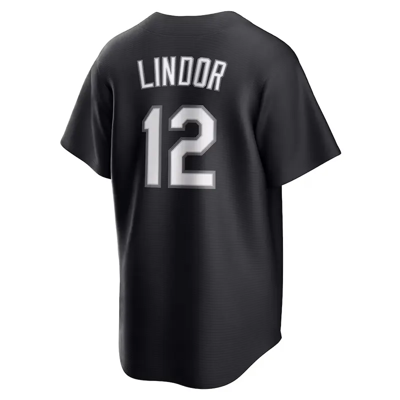MLB Mens New York Mets Francisco Lindor Nike Player Jersey - Image 3