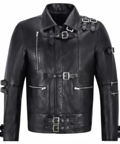 MJ Bad Black Buckle Jacket