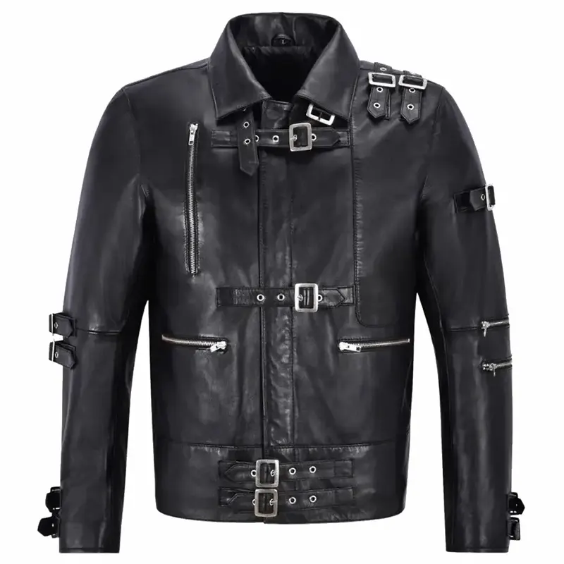 MJ Bad Black Buckle Jacket