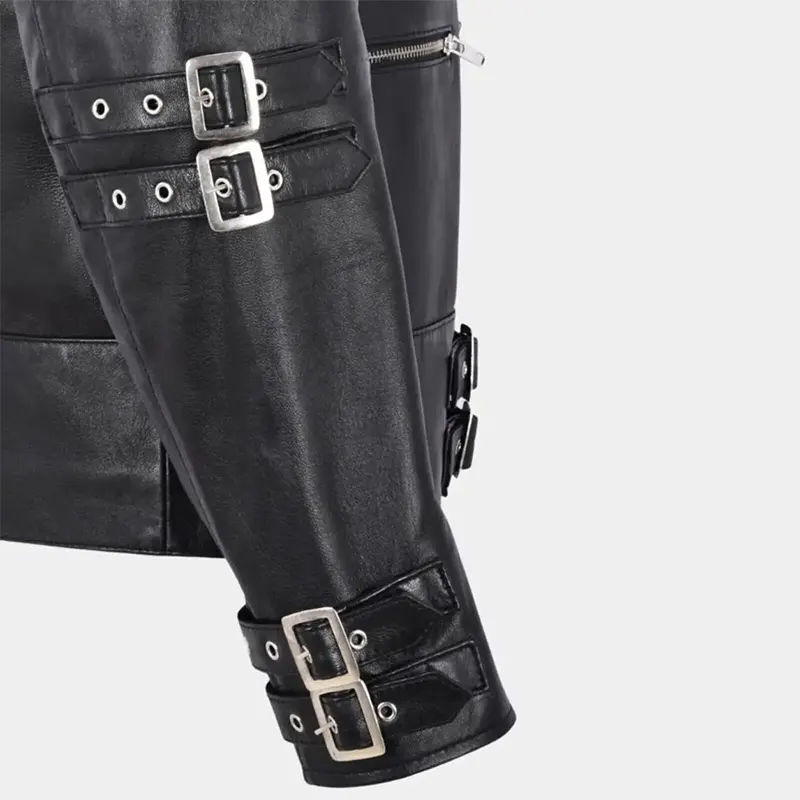 MJ Bad Black Buckle Jacket - Image 4