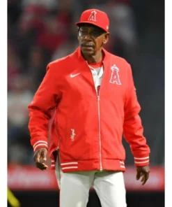 MLB Los Angeles Angels Ron Washington Bomber Jacket