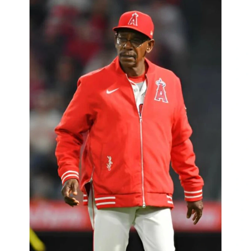 MLB Los Angeles Angels Ron Washington Bomber Jacket