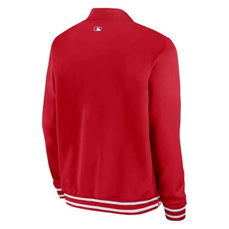 MLB Los Angeles Angels Ron Washington Bomber Jacket - Image 4