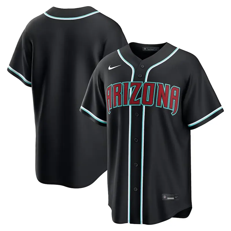 MLB Mens Arizona Diamondbacks Nike Black Out Jersey