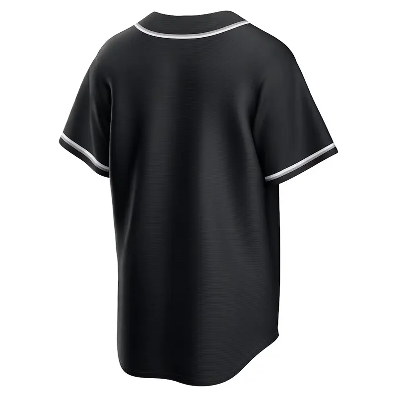 MLB Mens Colorado Rockies Nike Black Out Jersey - Image 2