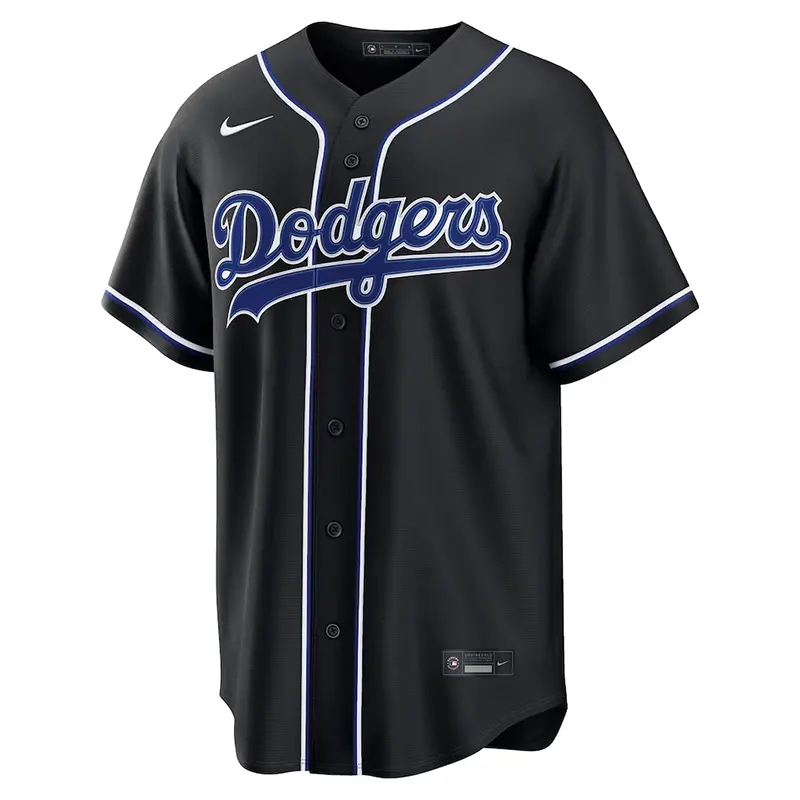MLB Los Angles Shohei Ohtani Nike Black Out Jersey - Image 2