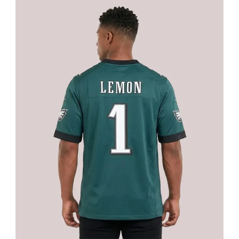 Makai Lemon Eagles Jersey - Image 2