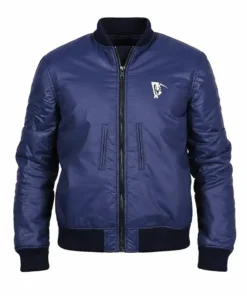 Marcus Holloway Blue Bomber Jacket