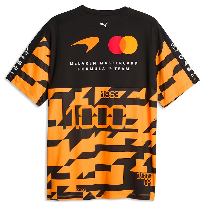 McLaren 1000th Race Replica T-Shirt - Image 3