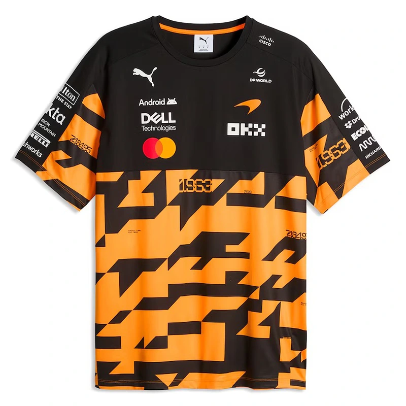 McLaren 1000th Race Replica T-Shirt - Image 2