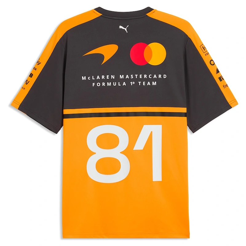 McLaren 2026 Team Oscar Piastri Driver Set Up T-Shirt - Image 2