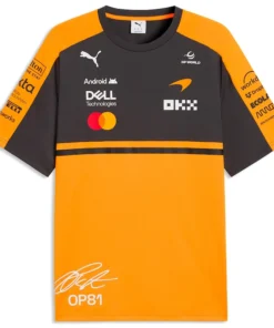 McLaren 2026 Team Oscar Piastri Driver Set Up T-Shirt