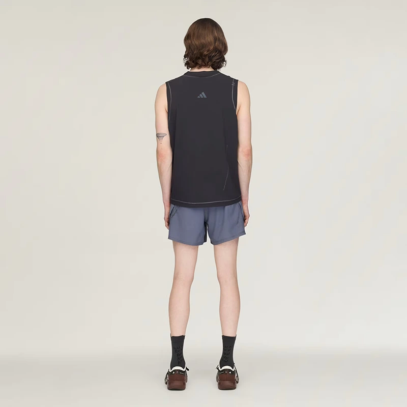 Men's Adidas x Song For The Mute adi365 Black Running Tank Top - Image 5