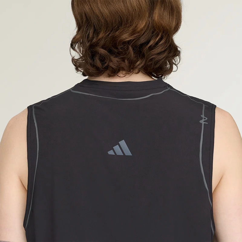 Men's Adidas x Song For The Mute adi365 Black Running Tank Top - Image 8