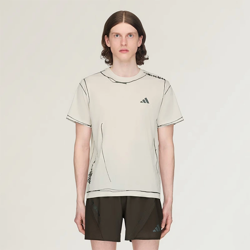 Men's Adidas x Song For The Mute adi365 Running Unitefit T-Shirt - Image 3