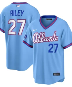 Mens Atlanta Braves Austin Riley Nike 2026 Stadium Jersey