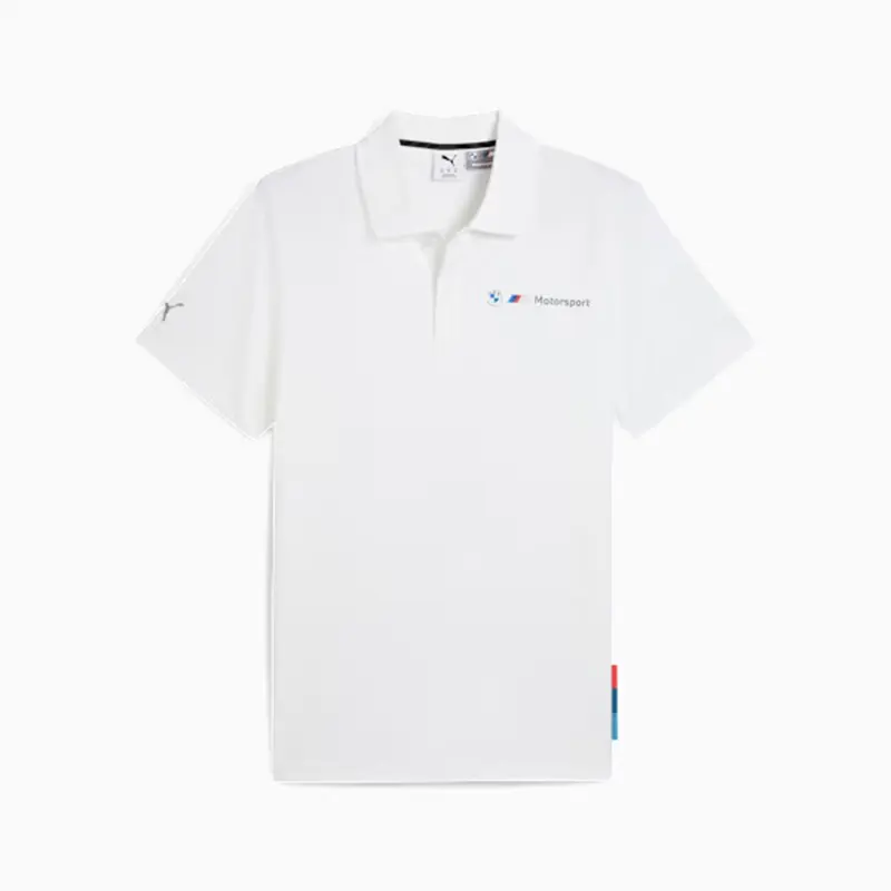 Mens BMW M Motorsport Jacquard Polo Shirt