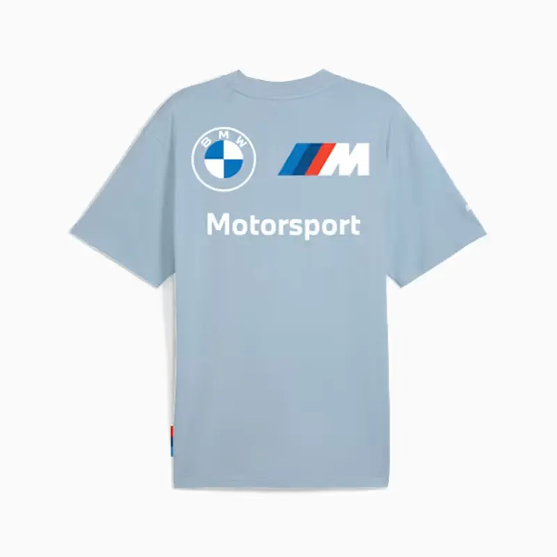 Mens BMW M Motorsport Stacked Logo Tee - Image 2