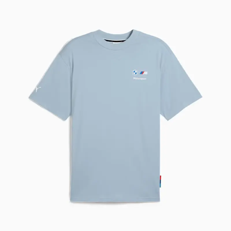 Mens BMW M Motorsport Stacked Logo Tee