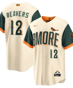 Mens Baltimore Orioles Dylan Beavers Nike Jersey