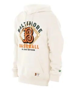 Mens Baltimore Orioles New Era Cream 2026 City Connect Hoodie