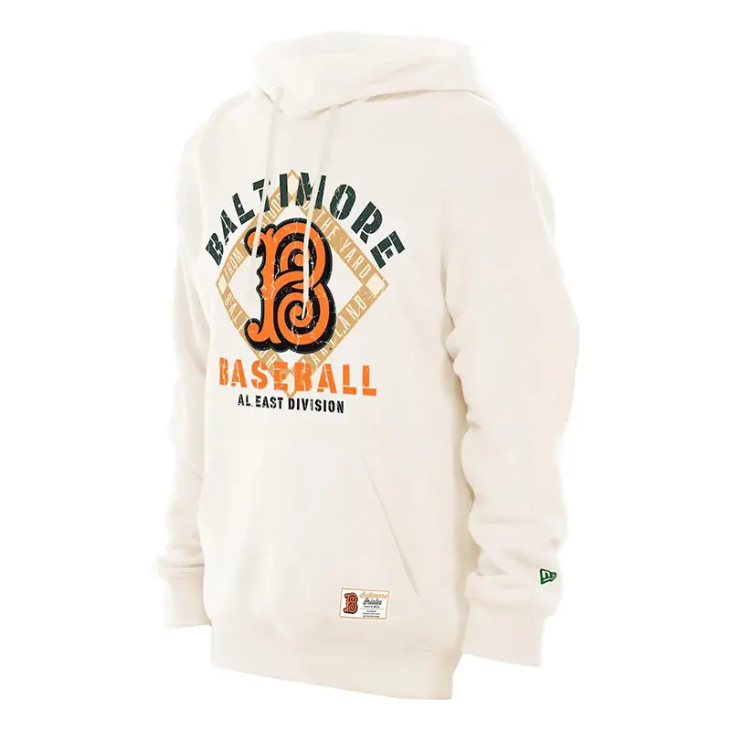 Mens Baltimore Orioles New Era Cream 2026 City Connect Hoodie