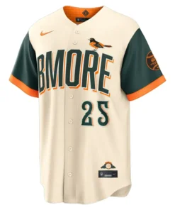 Mens Baltimore Orioles Pete Alonso Nike Cream 2026 City Connect Stadium Jersey