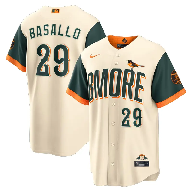 Mens Baltimore Orioles Samuel Basallo Nike Jersey