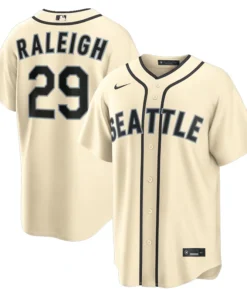 Mens Cal Raleigh Seattle Mariners Nike MLB Jersey