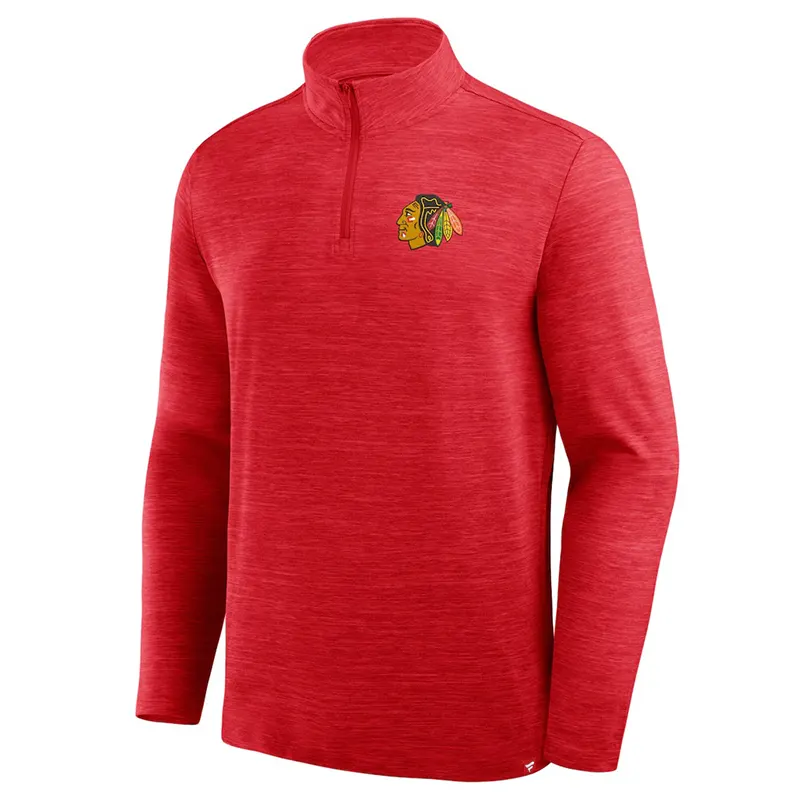 Mens Chicago Blackhawks Boarding Quarter Zip - Image 2