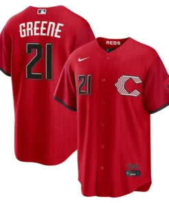 Mens Cincinnati Reds Hunter Greene Nike Jersey