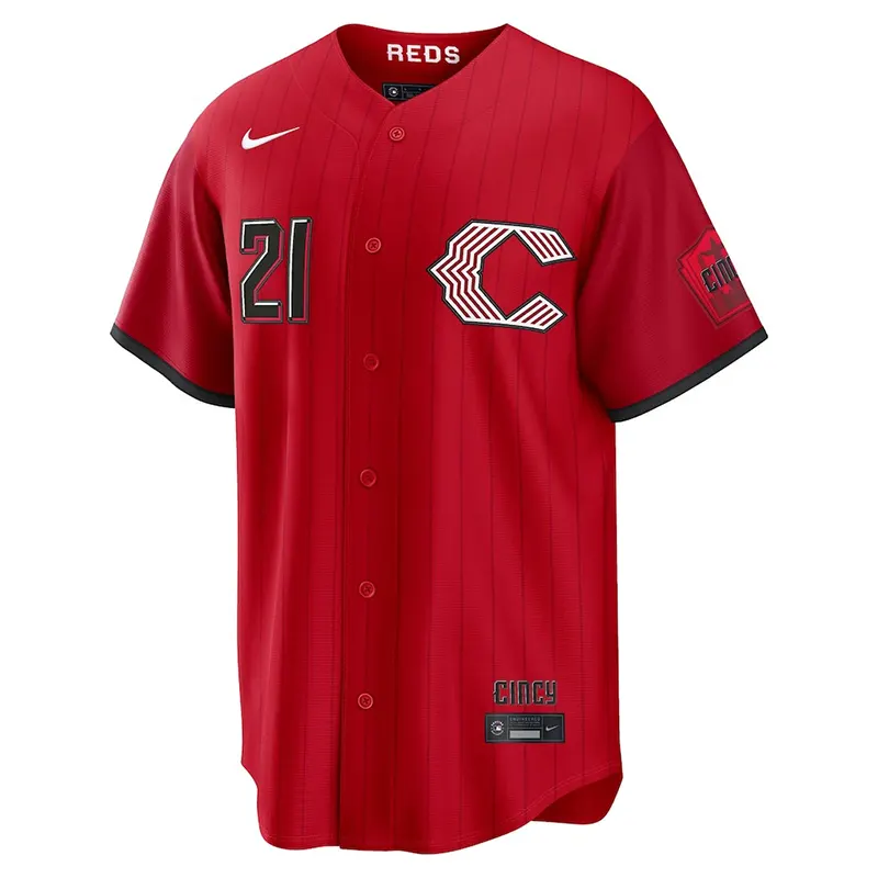 Mens Cincinnati Reds Hunter Greene Nike Jersey - Image 2