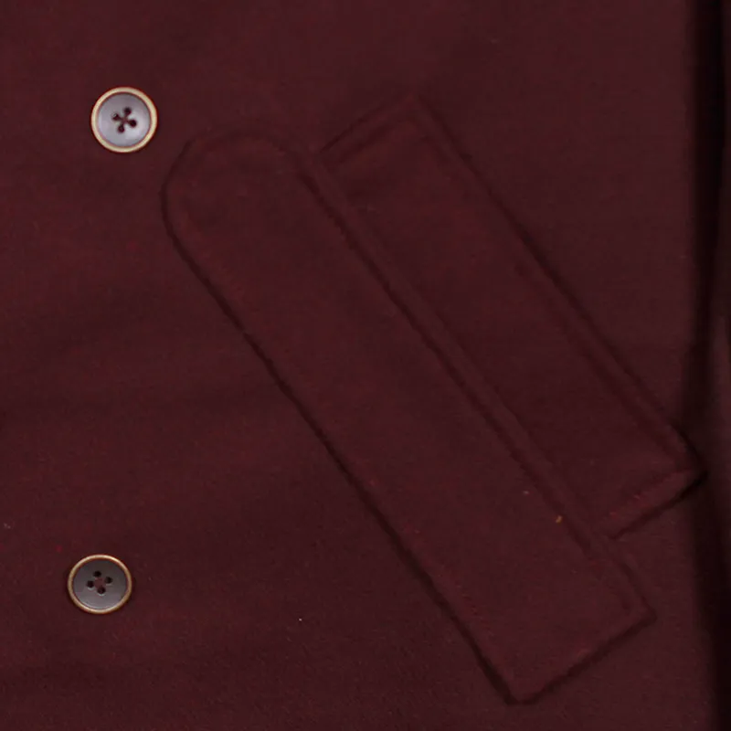 Men's Classic Double Breasted Wool Blend Overcoat - Image 5