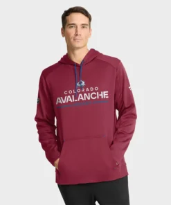 Mens Colorado Avalanche Authentic Hoodie