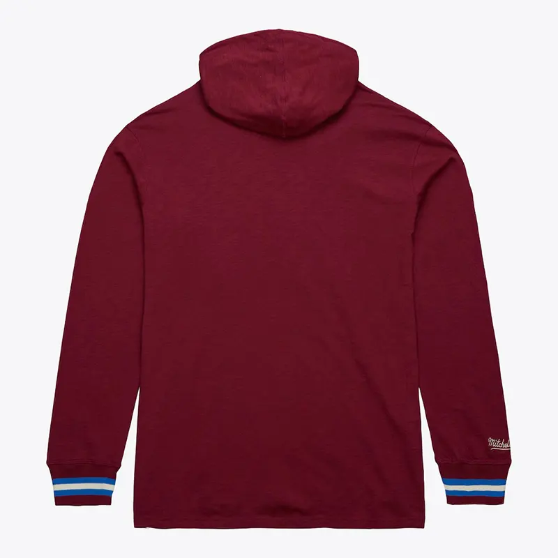 Mens Colorado Avalanche Mitchell & Ness Legendary Slub Hoodie - Image 2
