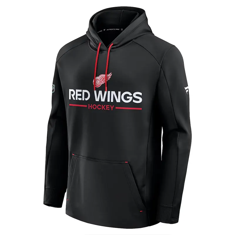 Mens Detroit Red Wings Authentic Hoodie - Image 3