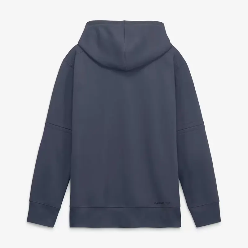 Mens Los Angeles Dodgers Nike Navy Authentic Collection City Connect Therma-FIT Hoodie - Image 2