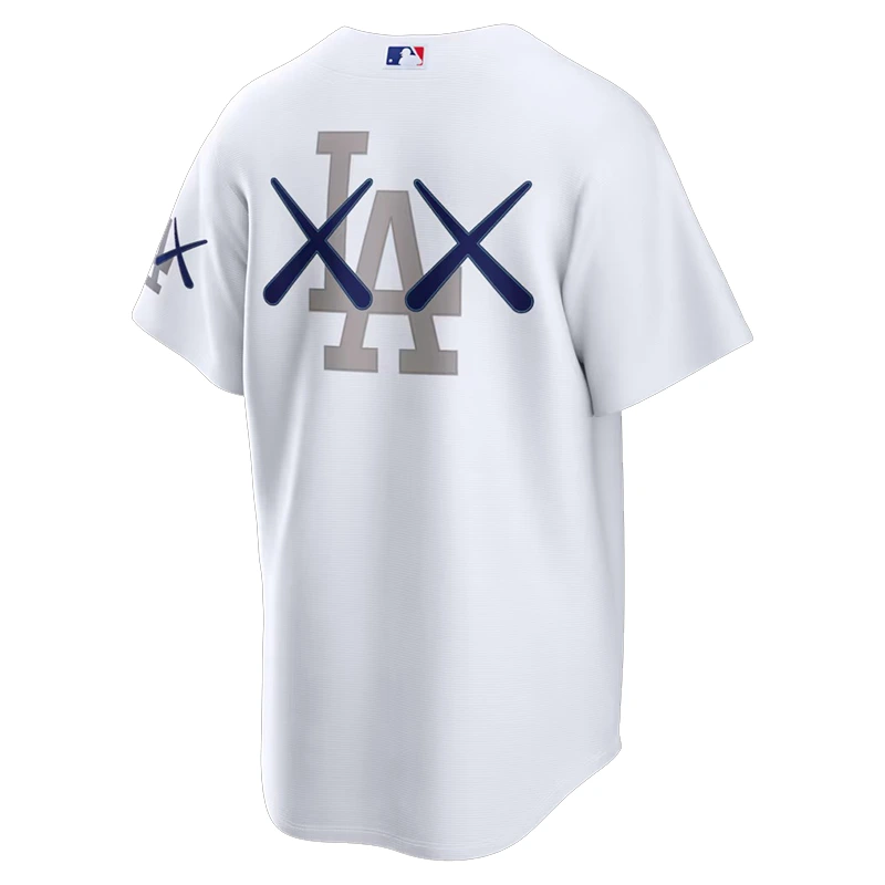 KAWS Nike MLB Stadium Los Angeles Dodgers Jersey - Image 3
