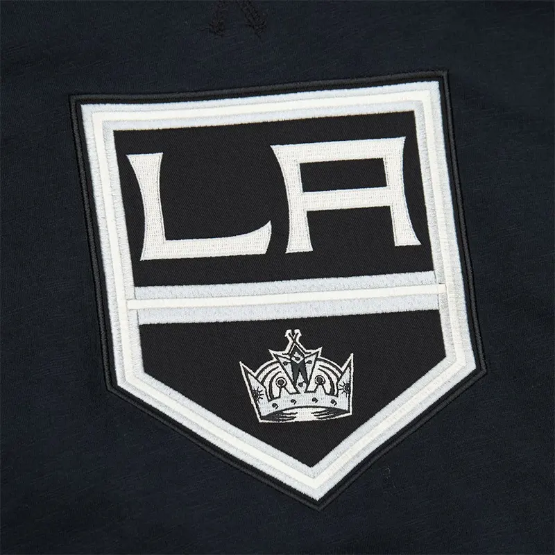 Mens Los Angeles Kings Mitchell & Ness Legendary Slub Hoodie - Image 3