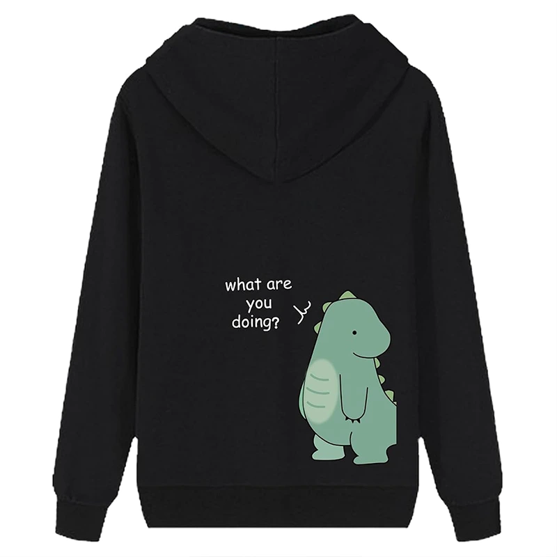Men's Lovely Dinosaur Matching Couple Hoodie