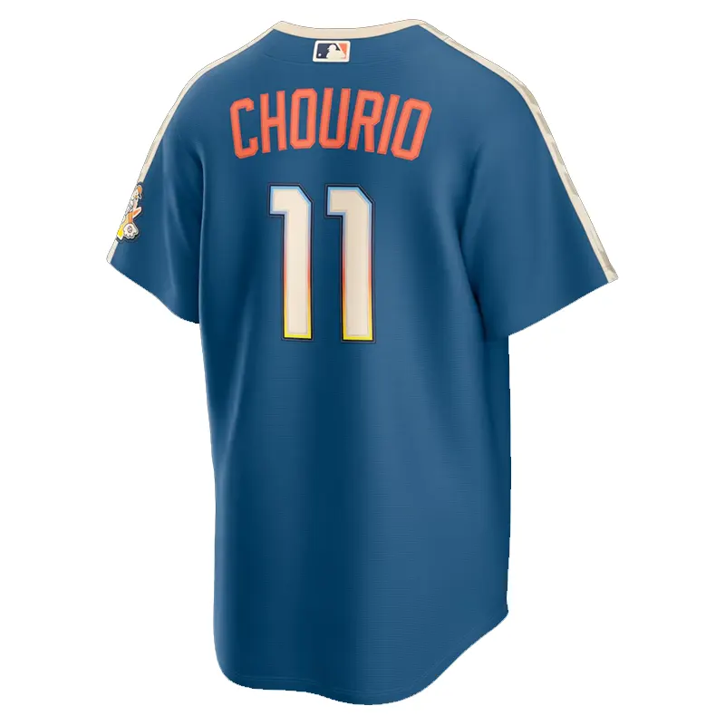Mens Milwaukee Brewers Jackson Chourio Nike Stadium Jersey - Image 3